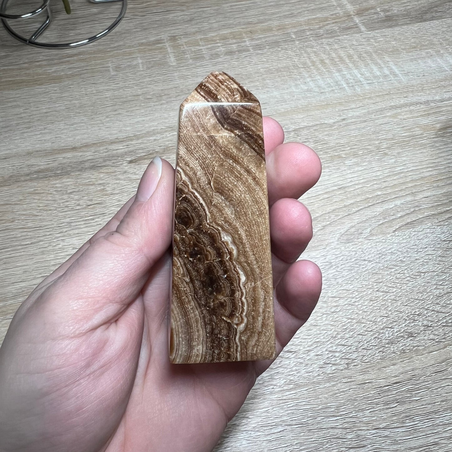 Chocolate Calcite Tower 20