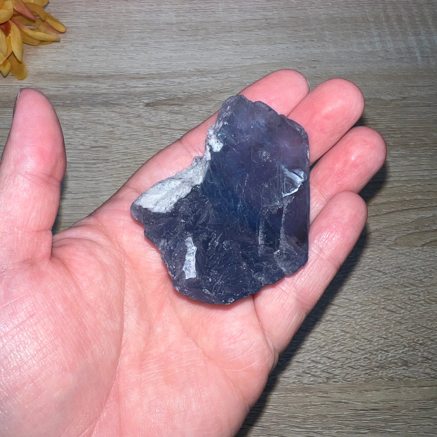 Raw Blue Fluorite Chunk 19A