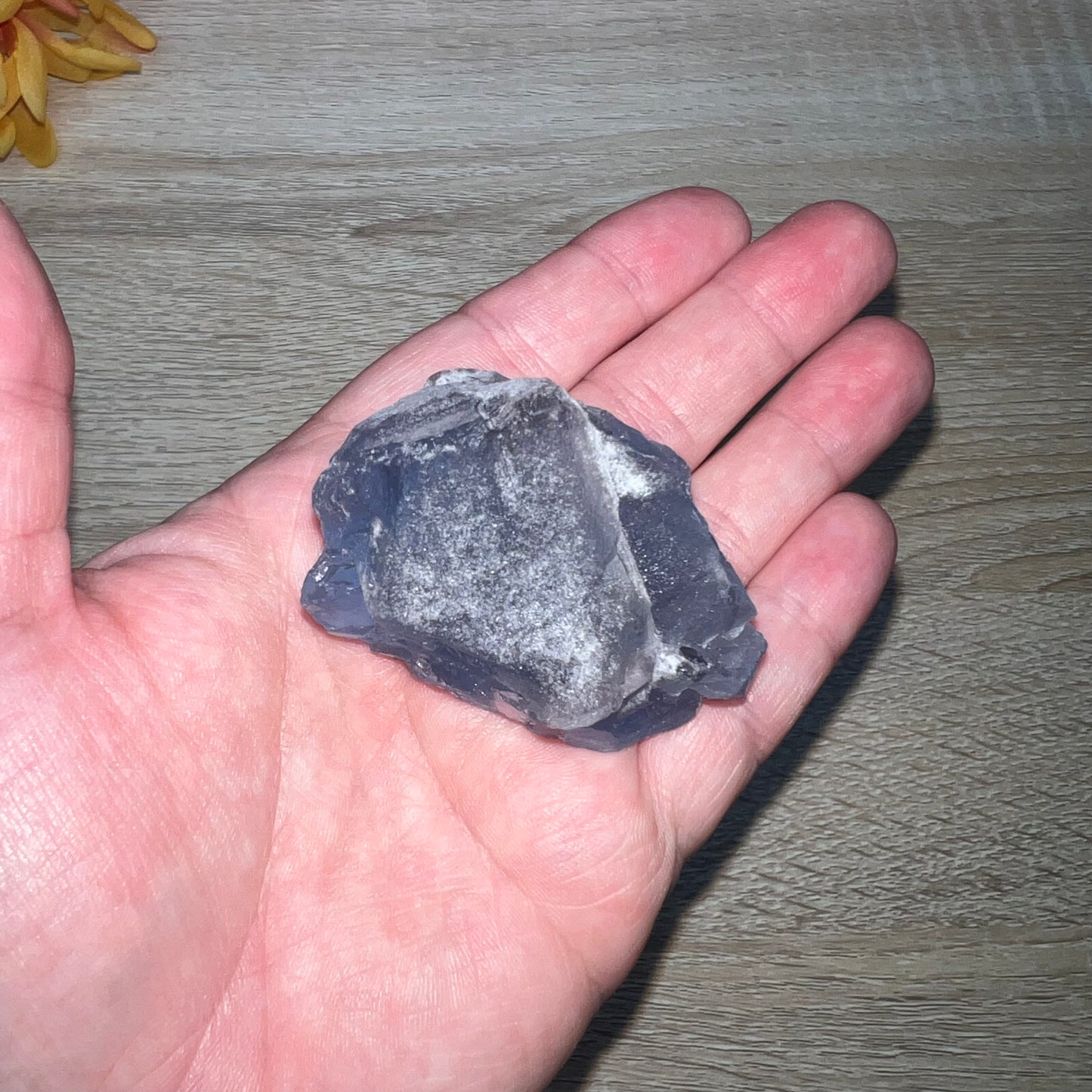 Raw Blue Fluorite Chunk 17A
