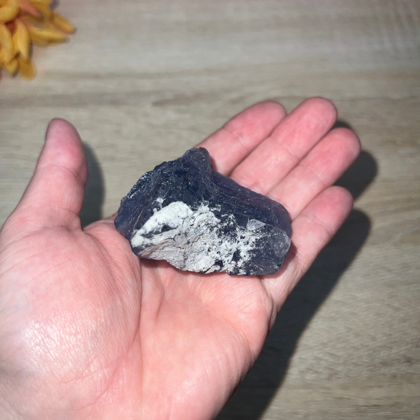 Raw Blue Fluorite Chunk 19A