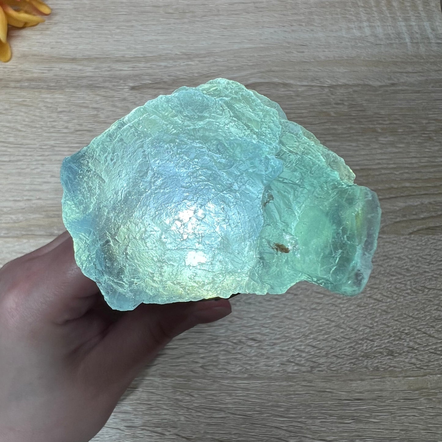 Raw Blue Fluorite Chunk 17B