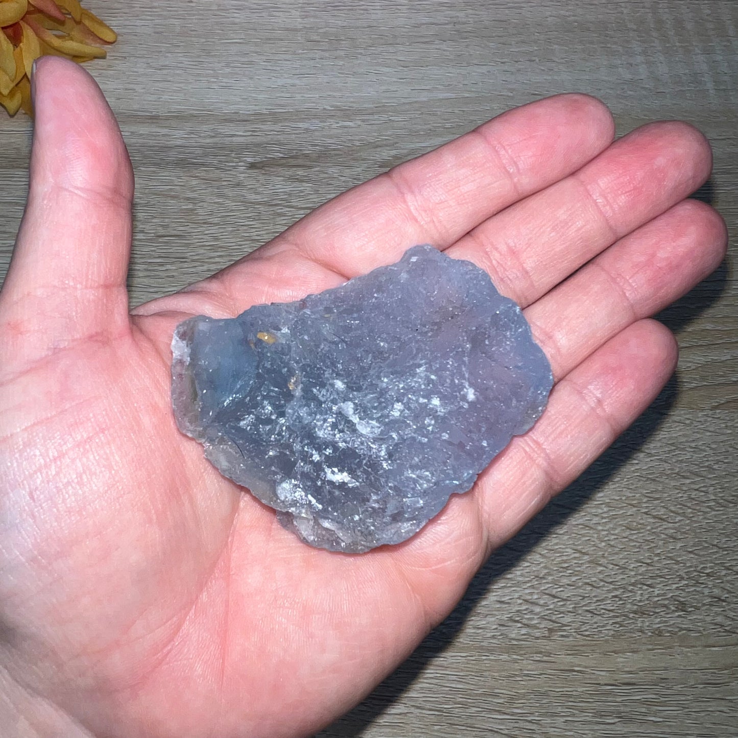 Raw Blue Fluorite Chunk 17B