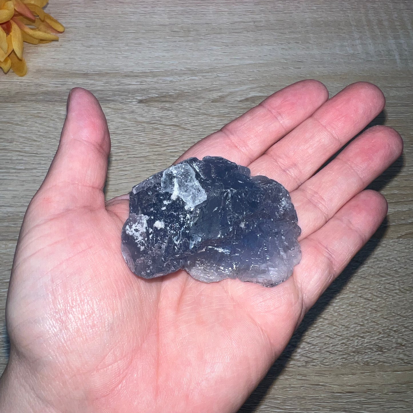 Raw Blue Fluorite Chunk 21A