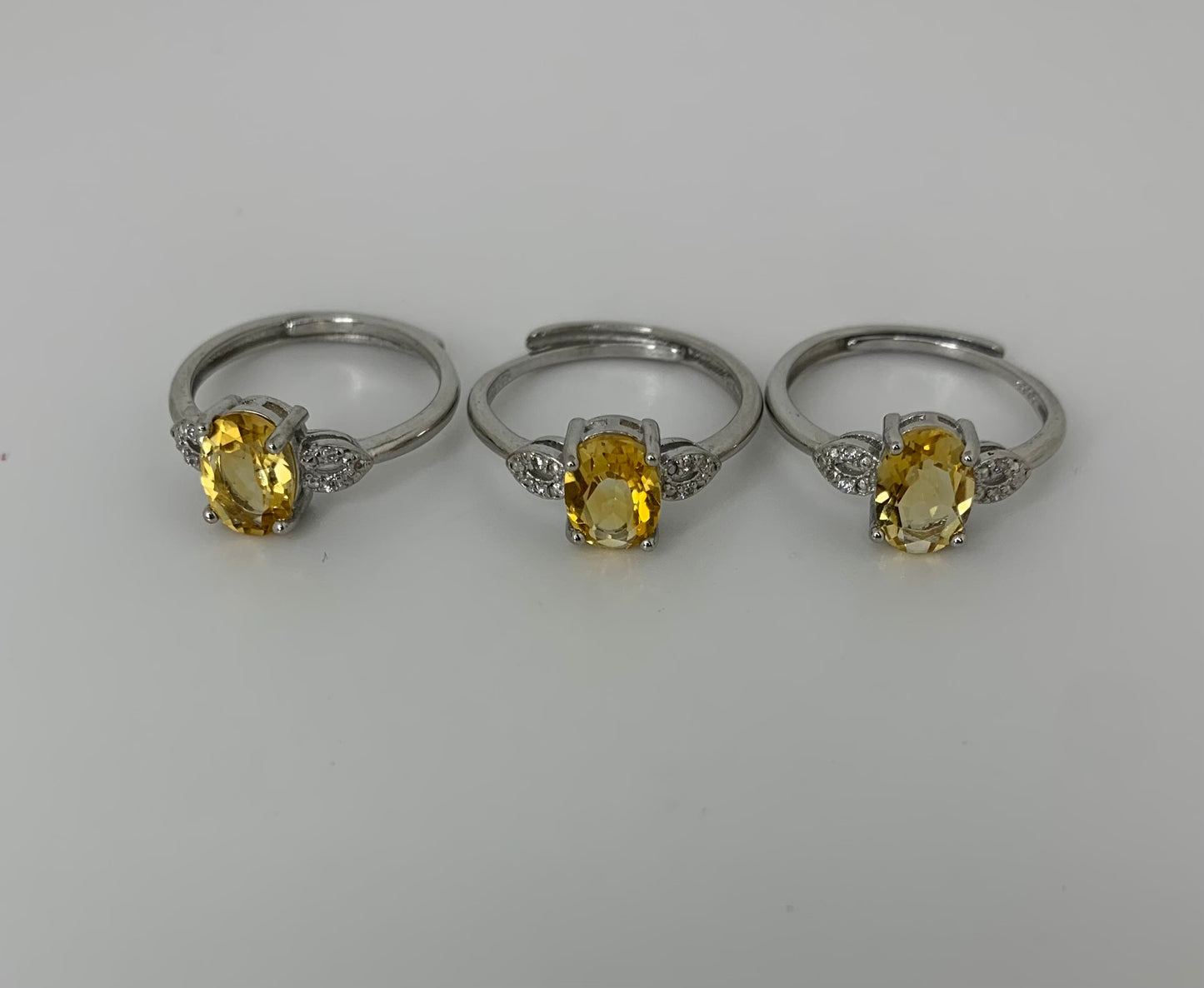 Citrine Adjustable Ring
