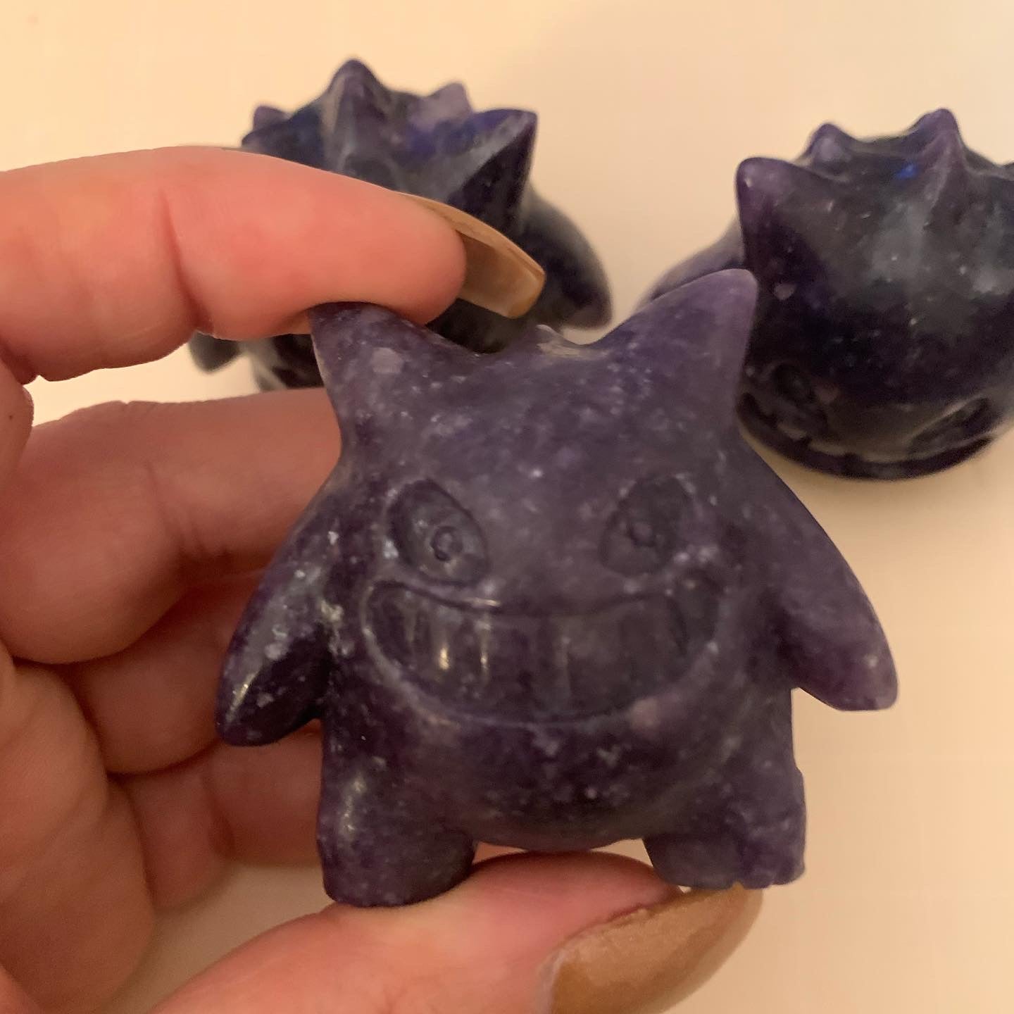 Lepidolite Gengar