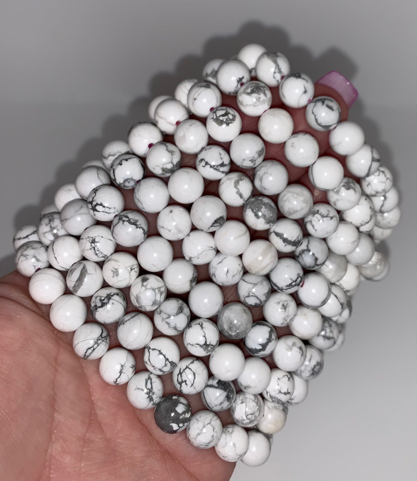 Howlite 9mm Bracelet