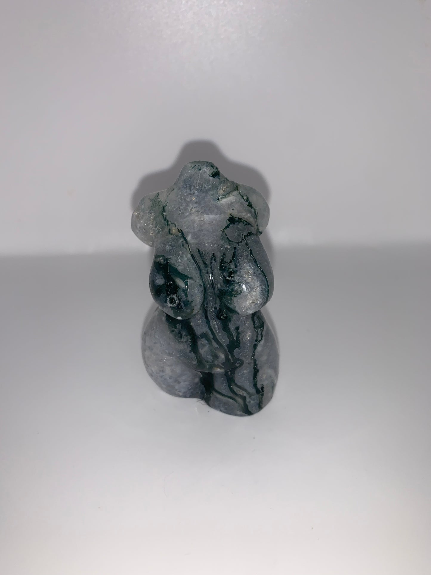 Moss Agate Goddess Body