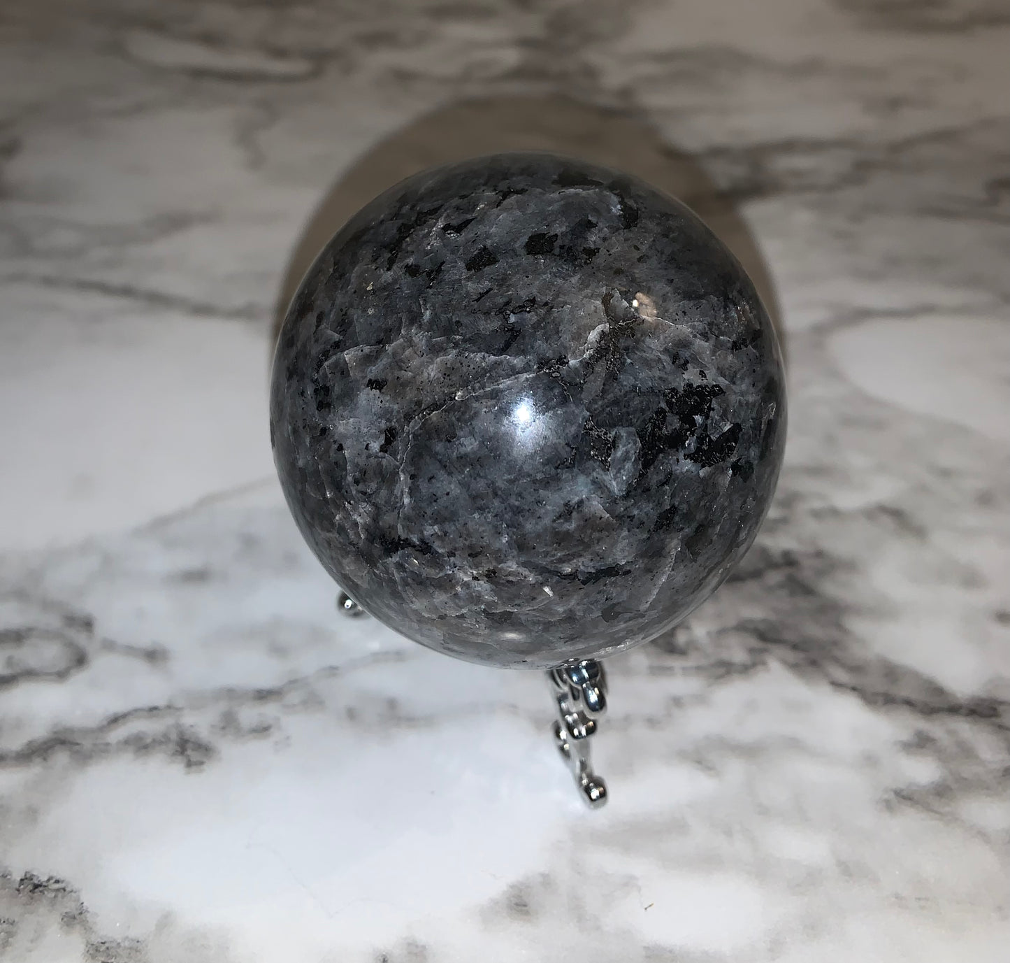 Larvikite Sphere