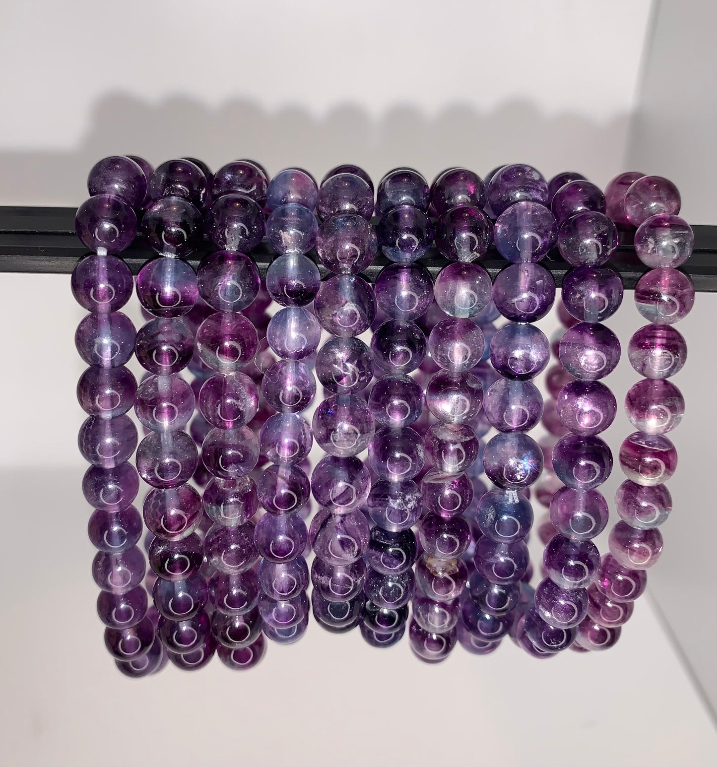 Rainbow Fluorite 8mm Bracelet