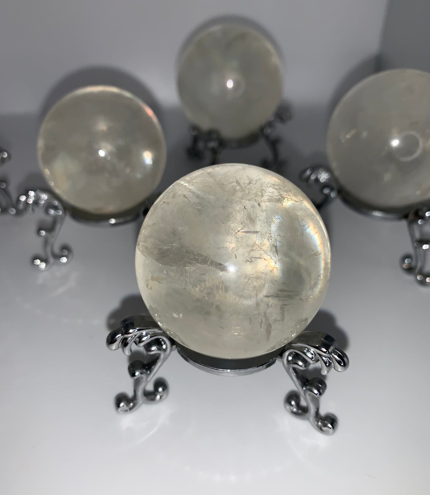 Honey Calcite Sphere