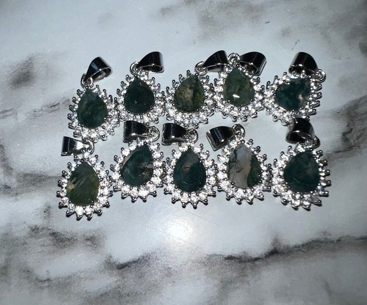 Moss Agate Necklace