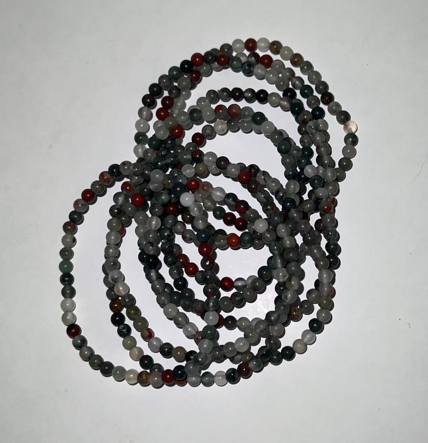 Bloodstone 4mm Bracelet