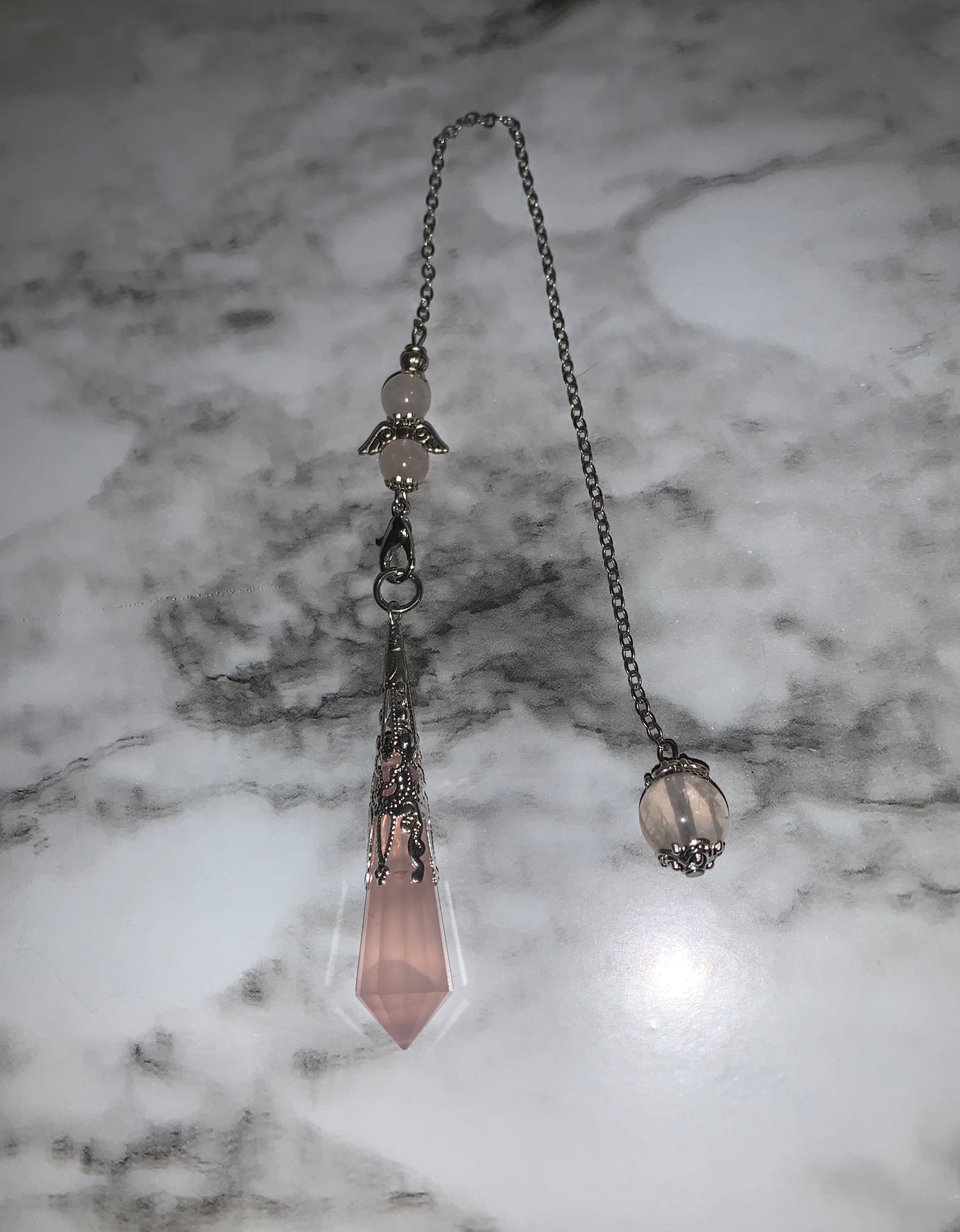 Rose Quartz Pendulum