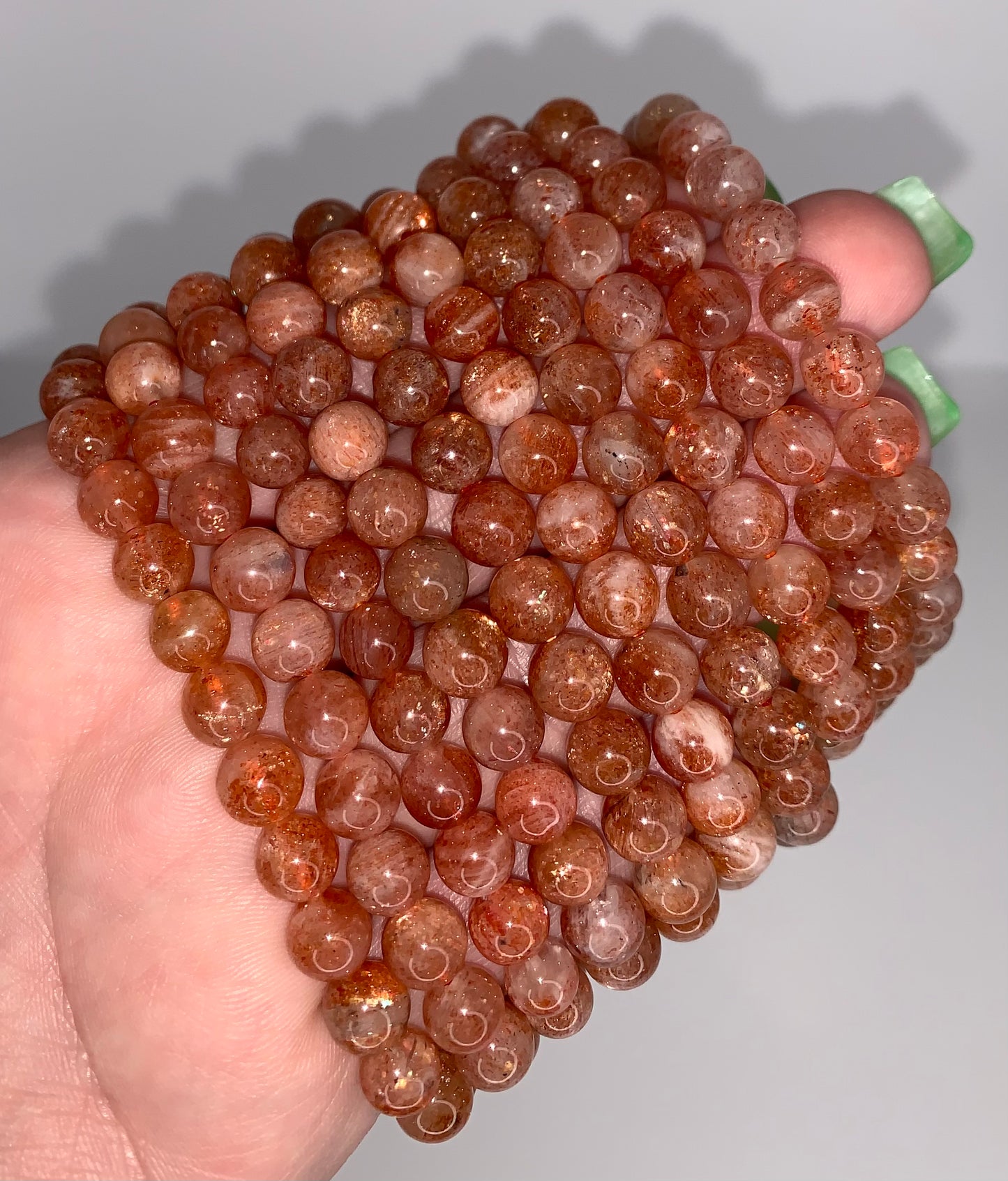 Golden Sunstone 7mm Bracelet