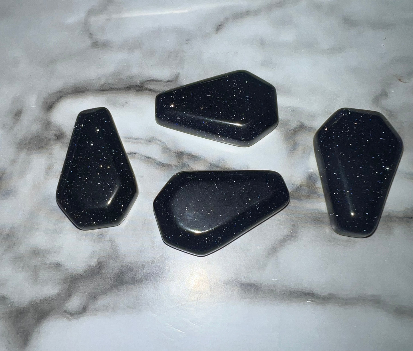 Blue Sandstone Mini Coffin
