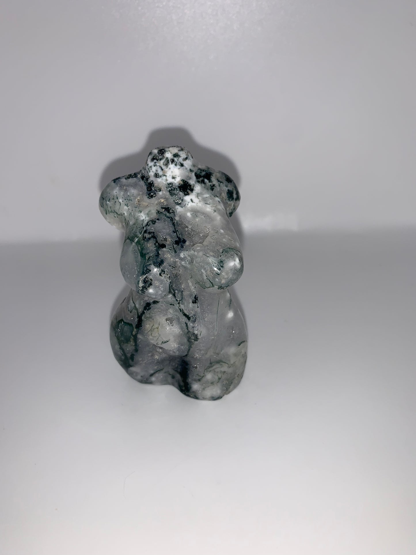 Moss Agate Goddess Body