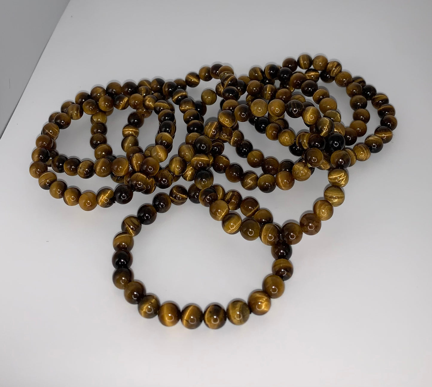 Yellow Tiger's Eye 8mm Bracelet