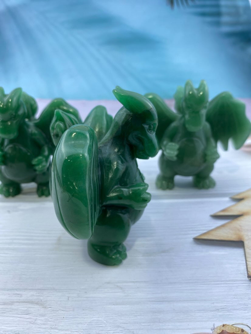 Green Adventurine Charizard