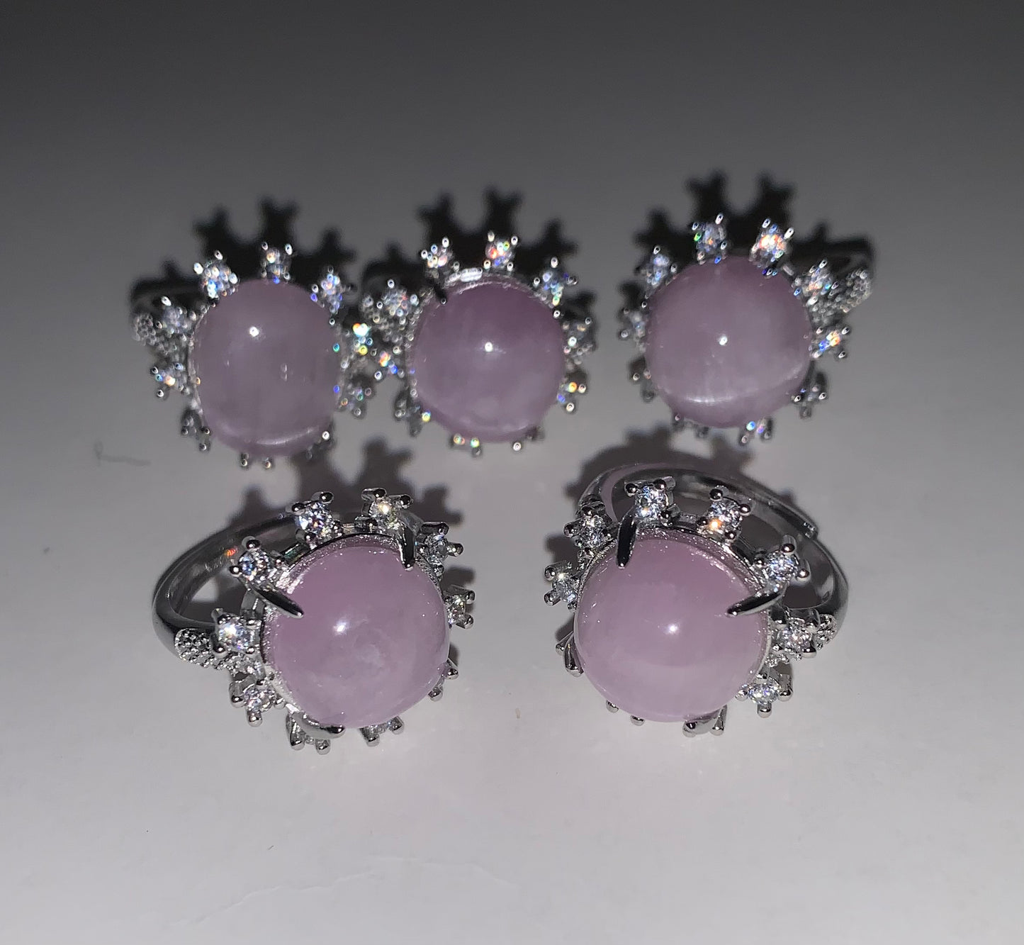 Kunzite Adjustable Ring