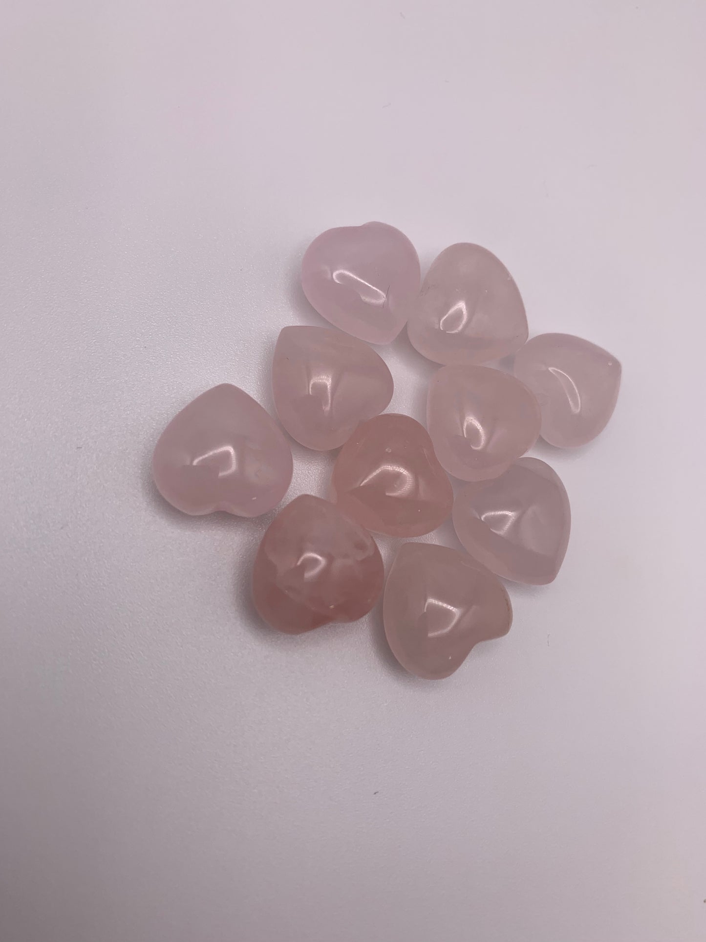 Rose Quartz Mini Heart