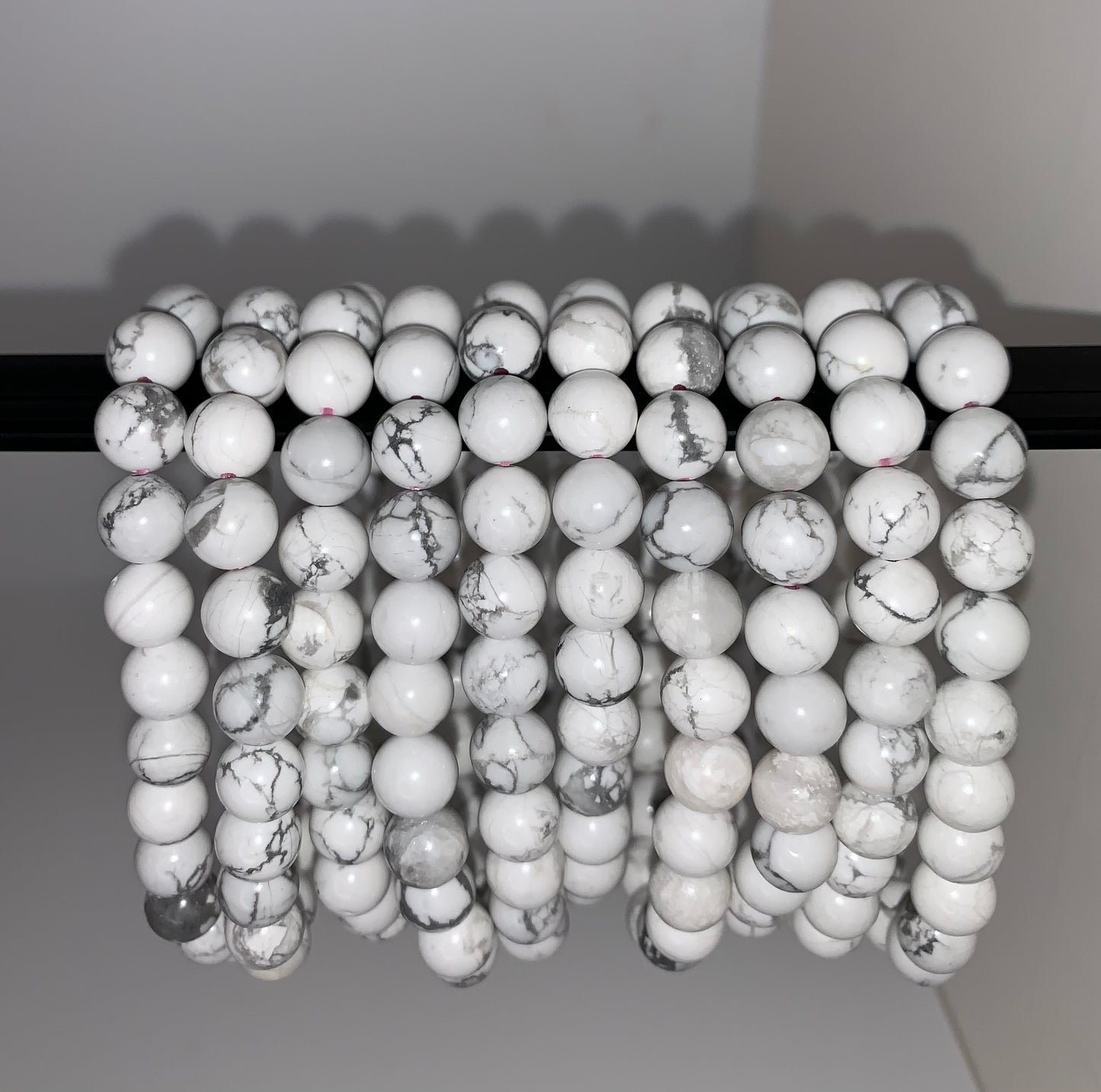 Howlite 9mm Bracelet