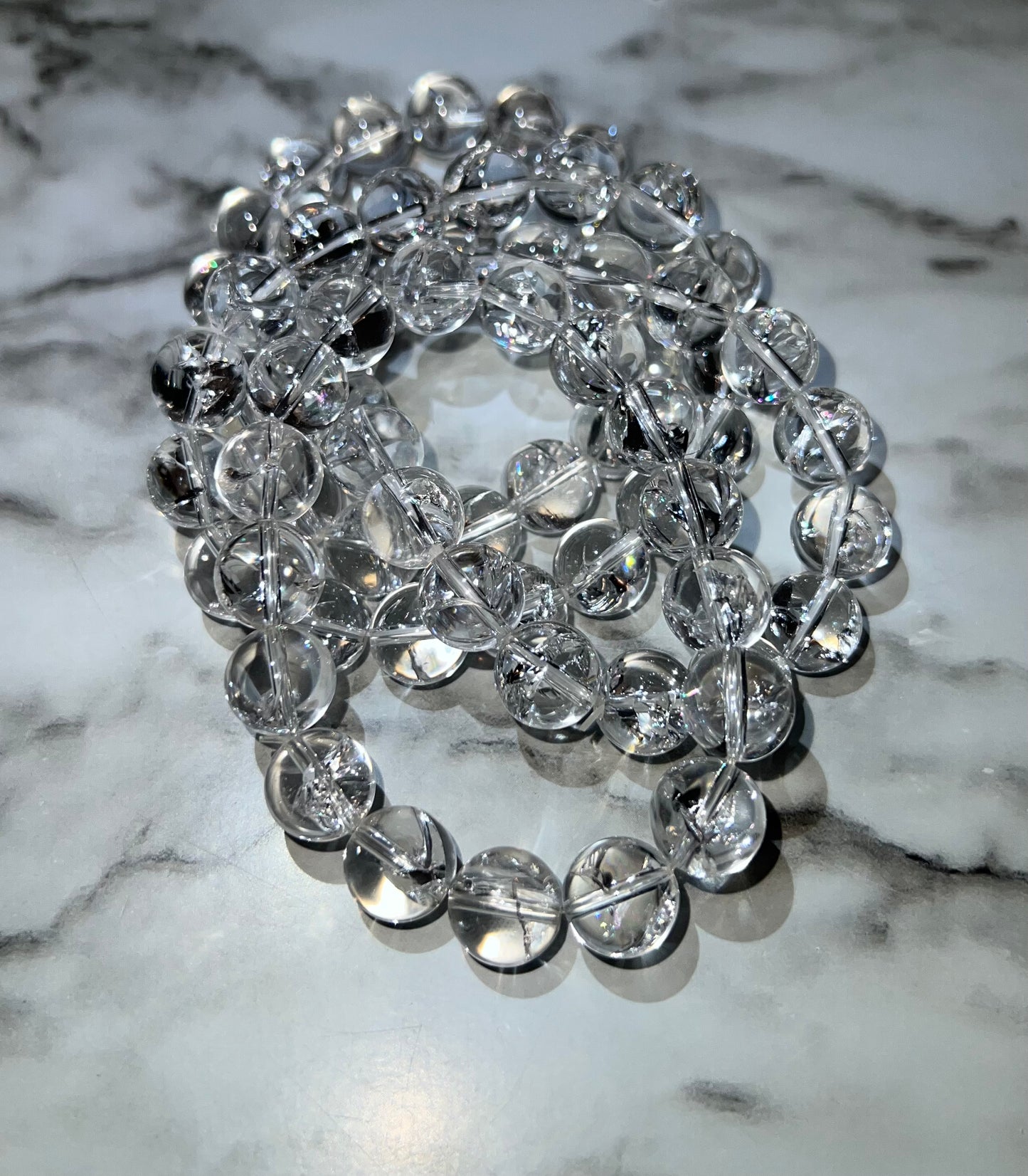 Clear Quartz 11mm Bracelet