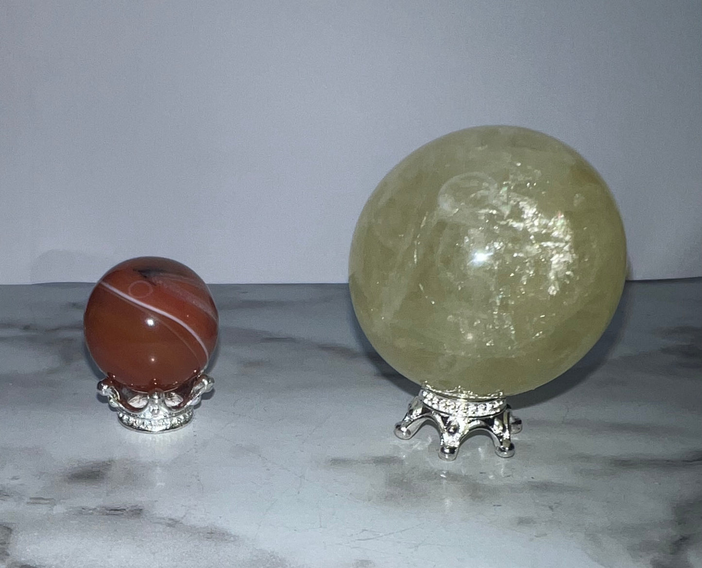 Silver Mini Crown Stand
