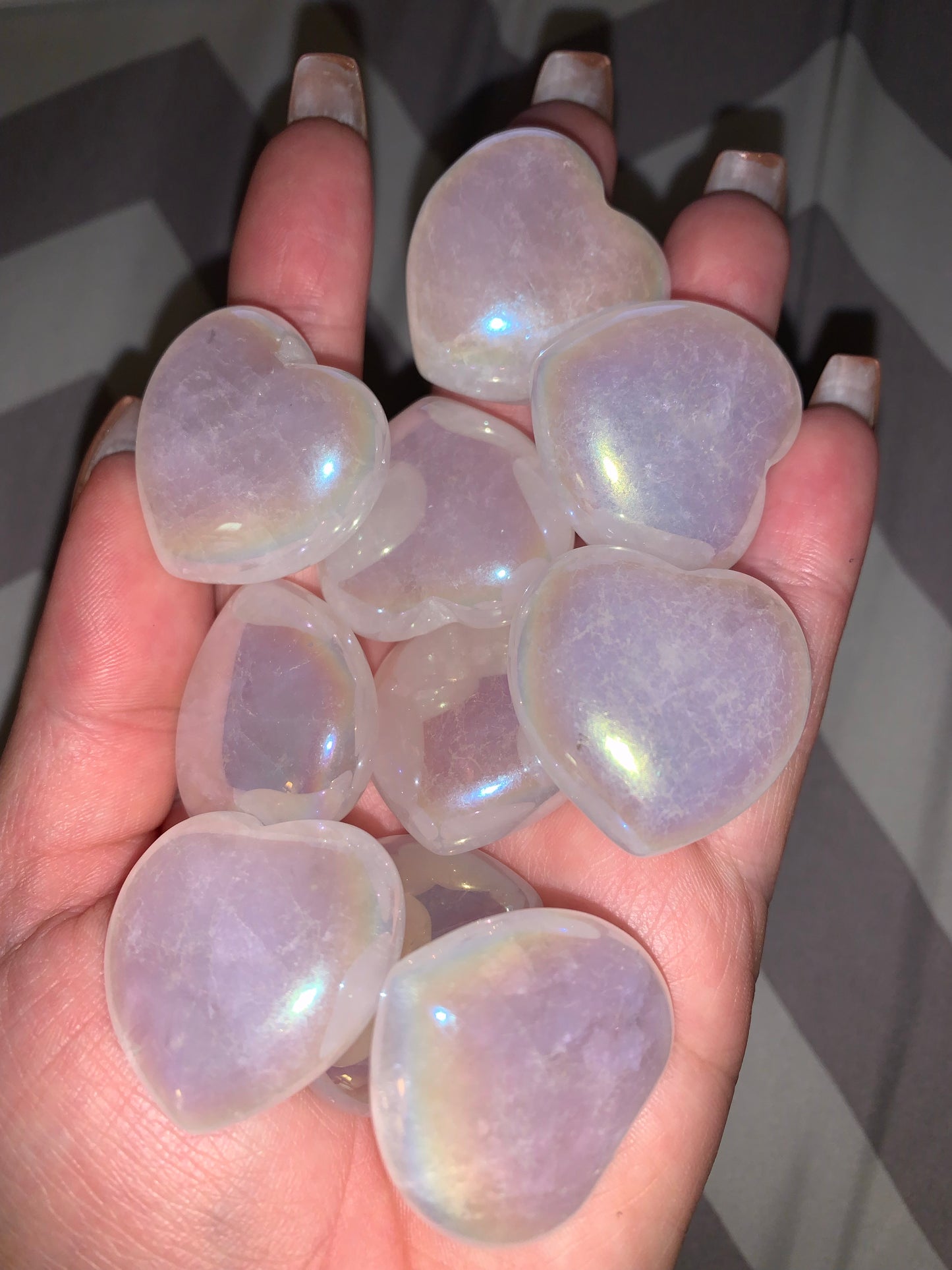 Aura Quartz Heart