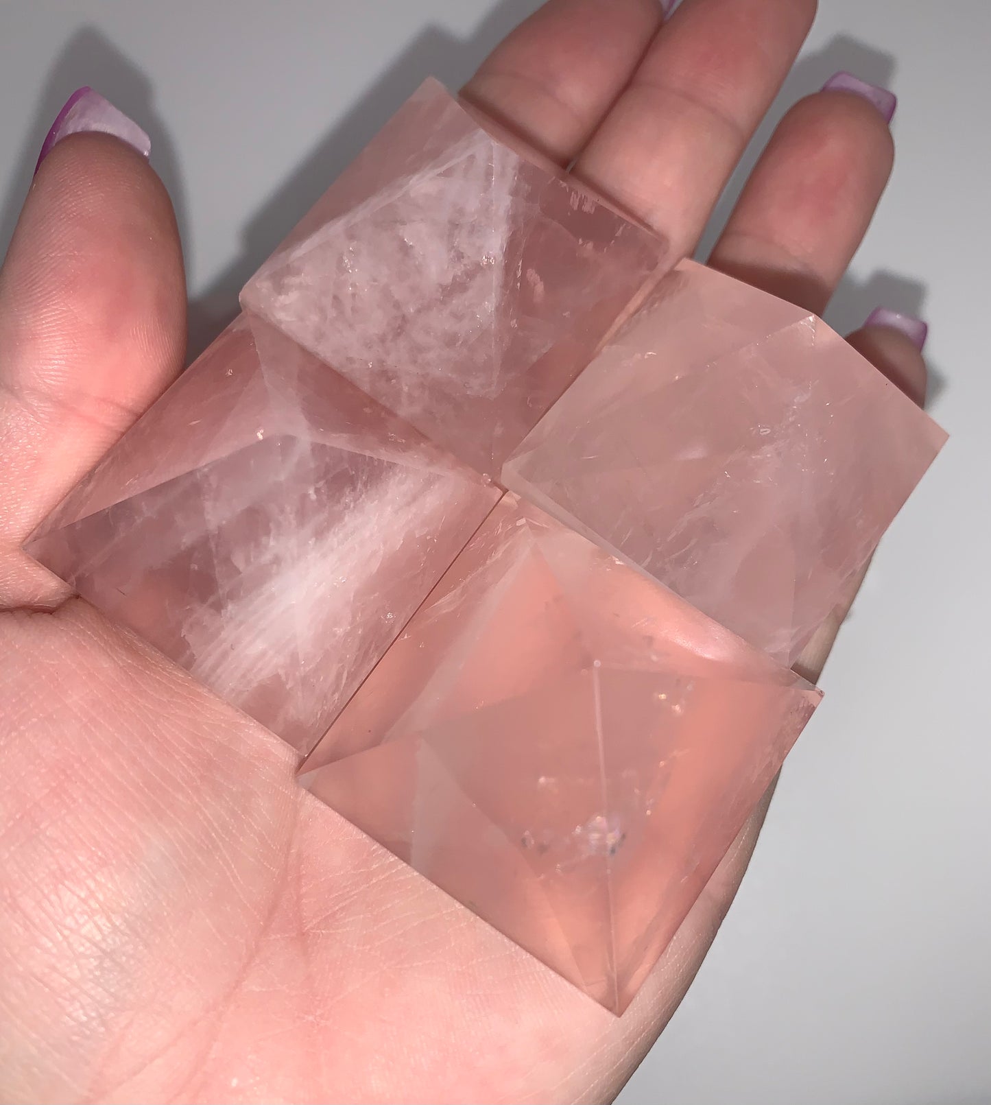 Rose Quartz Mini Pyramid
