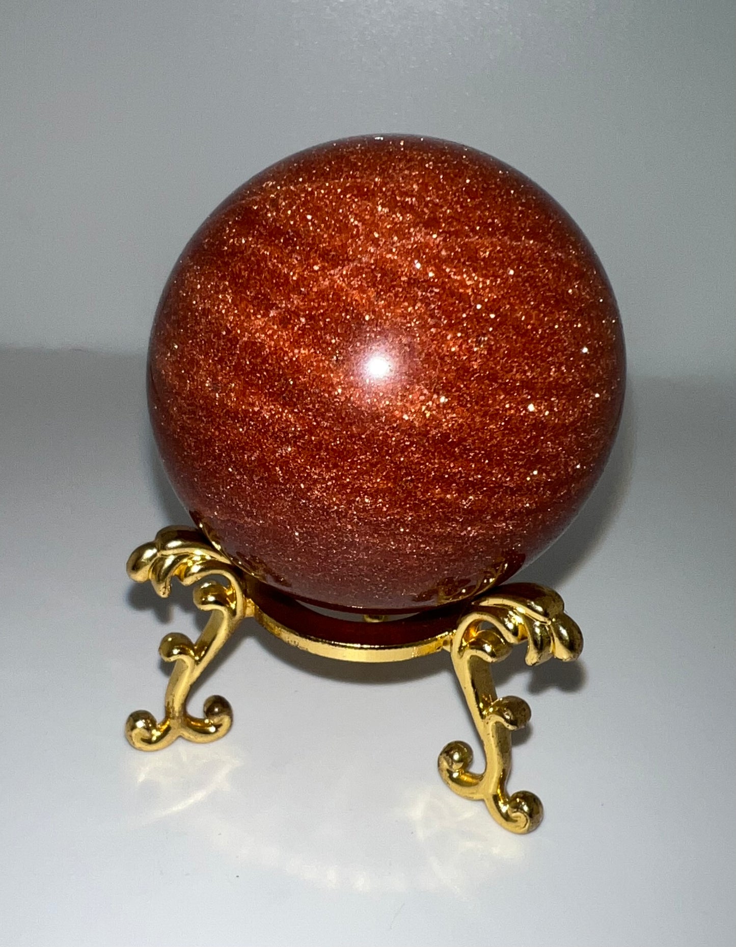 Gold Sandstone Sphere