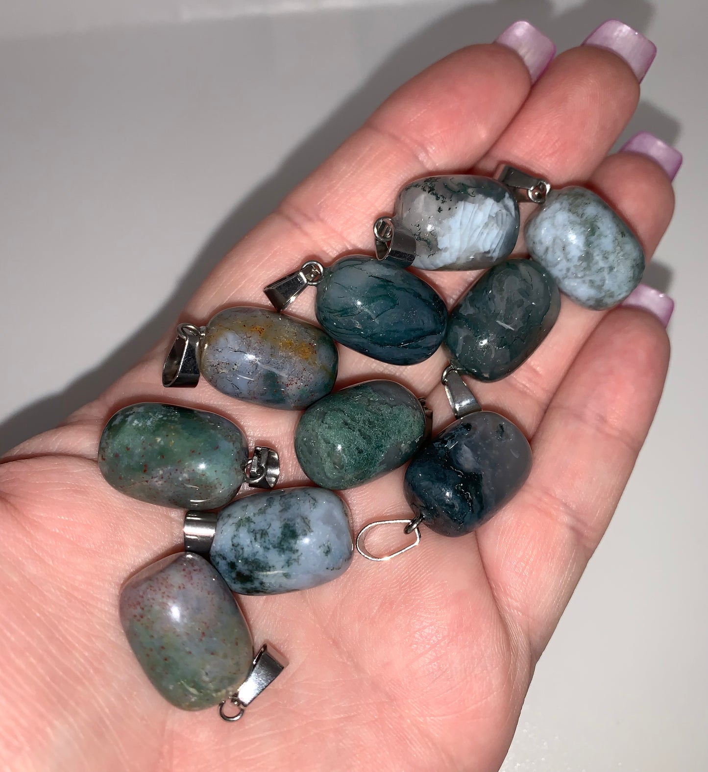 Moss Agate Pendant