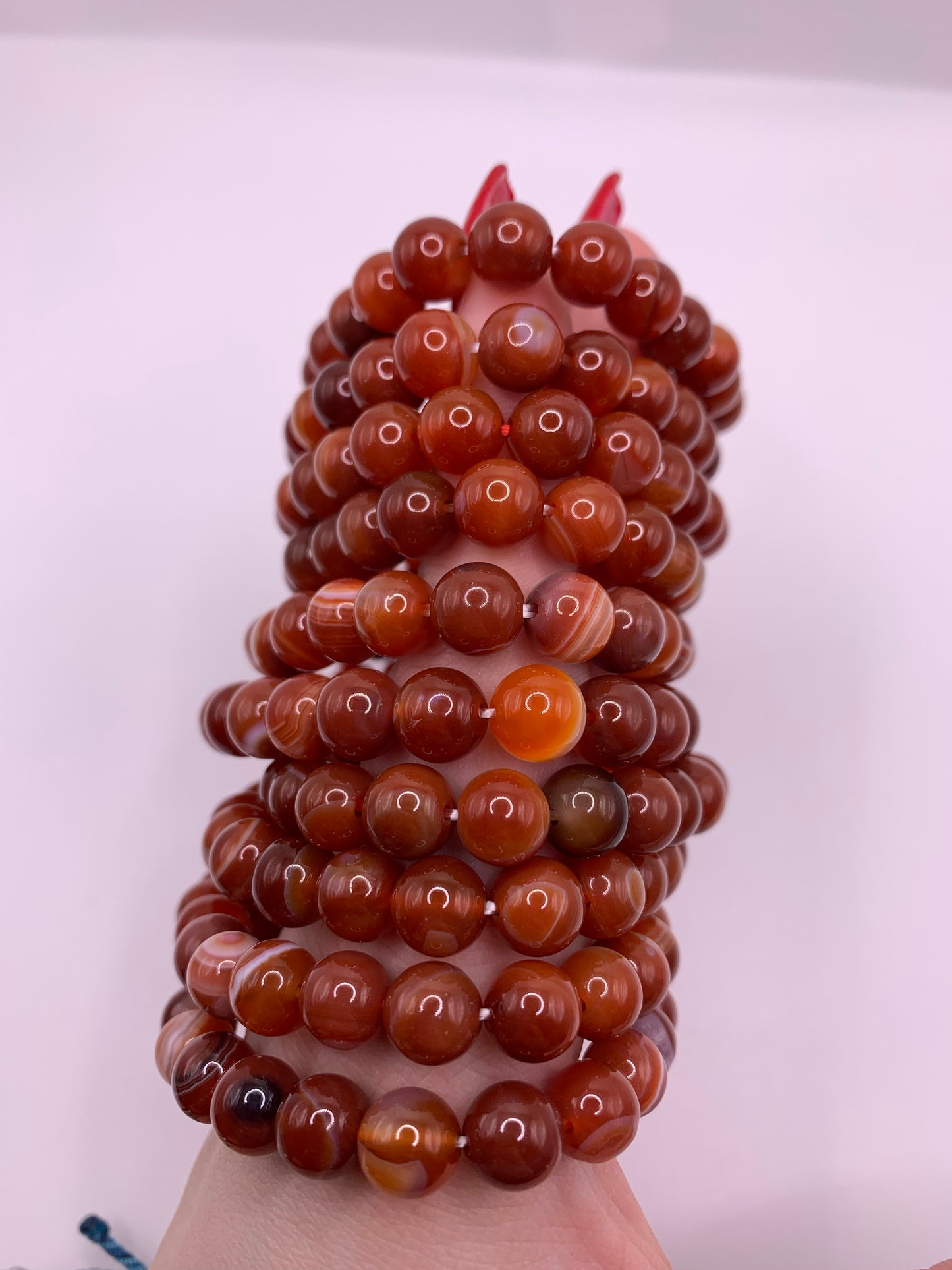 Carnelian 8mm Bracelet