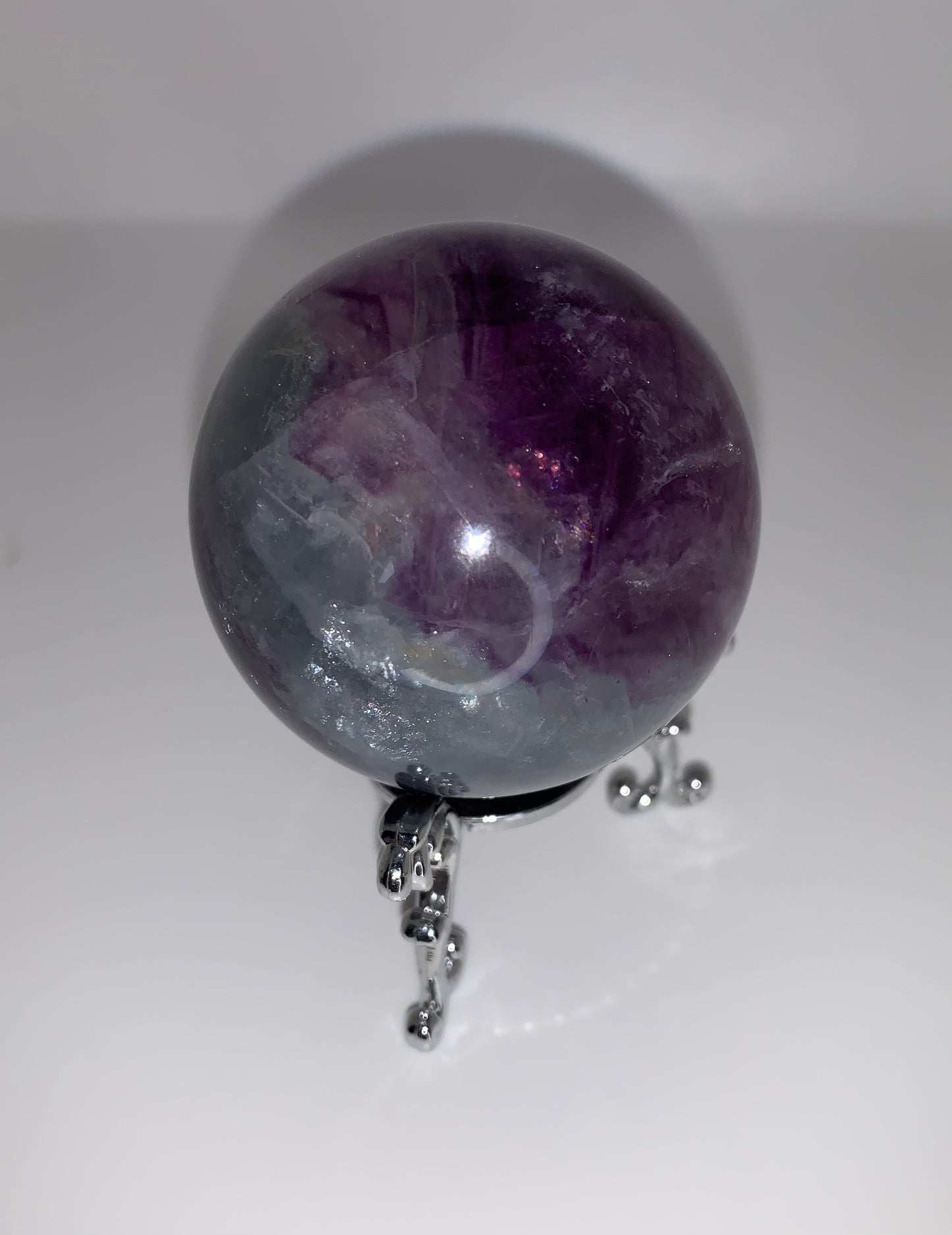 Rainbow Fluorite Sphere