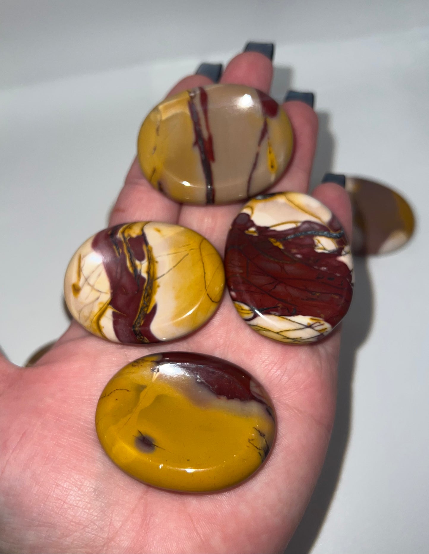 Mookaite Jasper Worry Stone