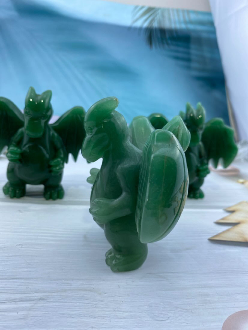 Green Adventurine Charizard