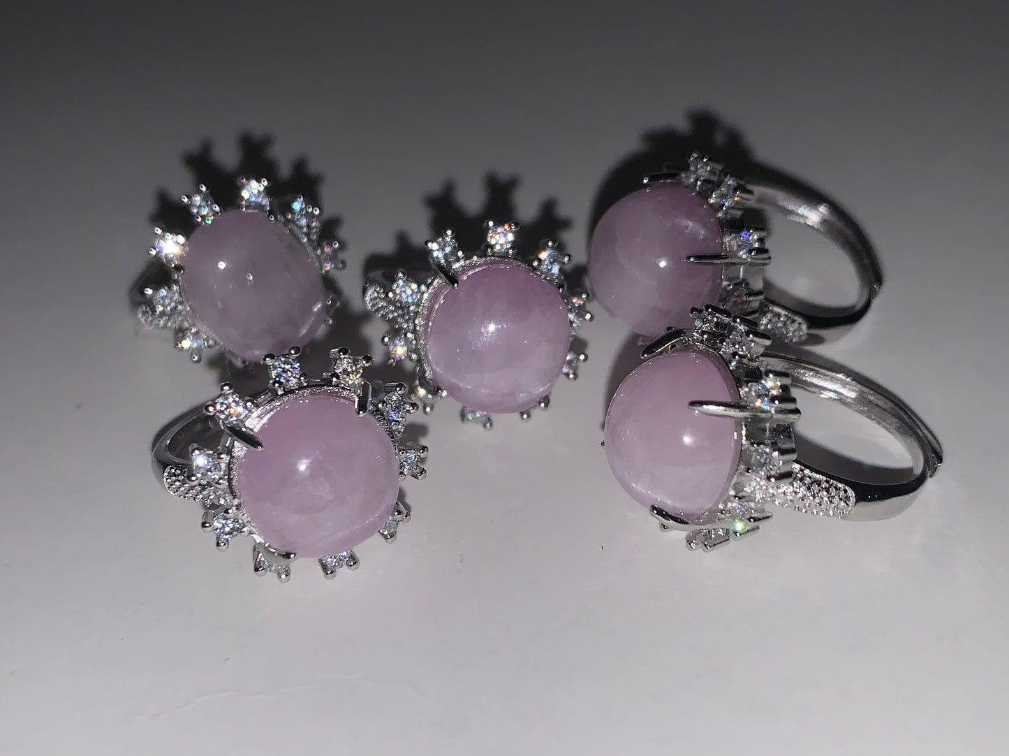 Kunzite Adjustable Ring