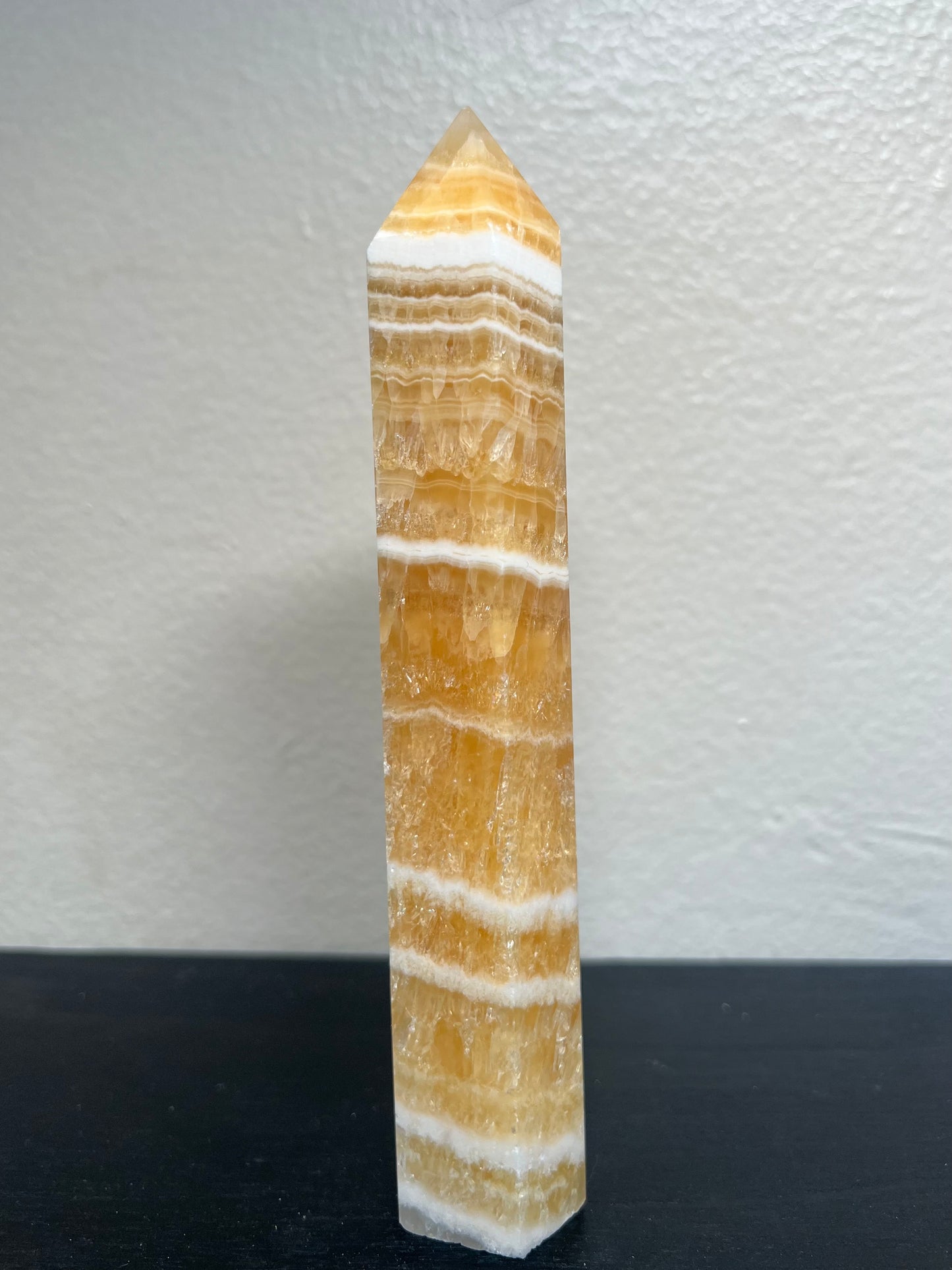 Orange Calcite Tower 39B