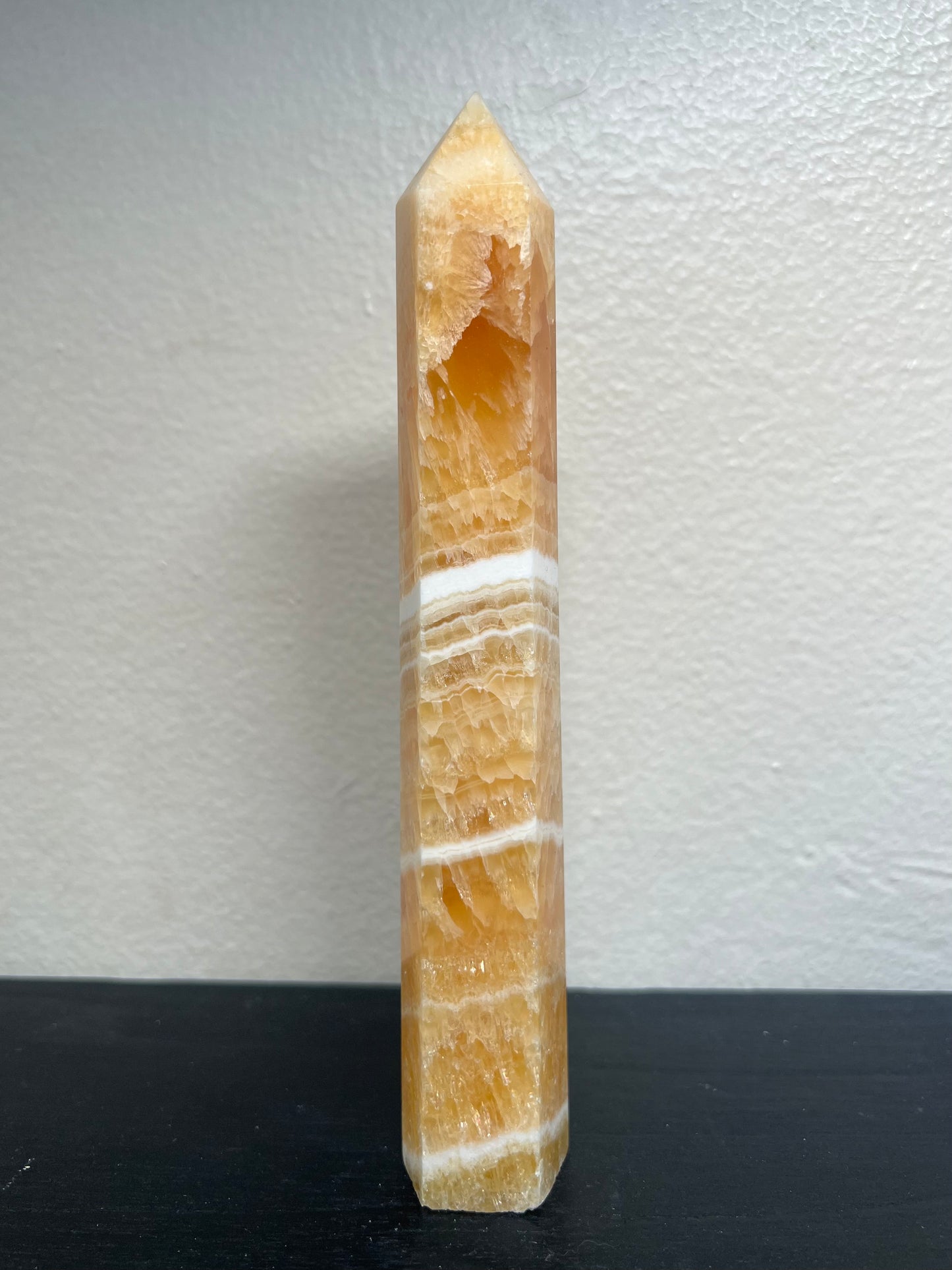 Orange Calcite Tower 41A