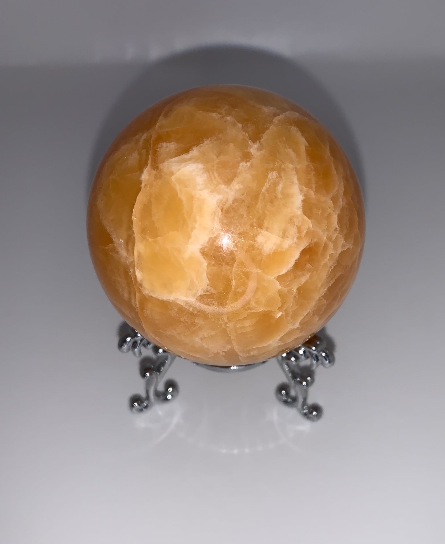 Orange Calcite Sphere 50A