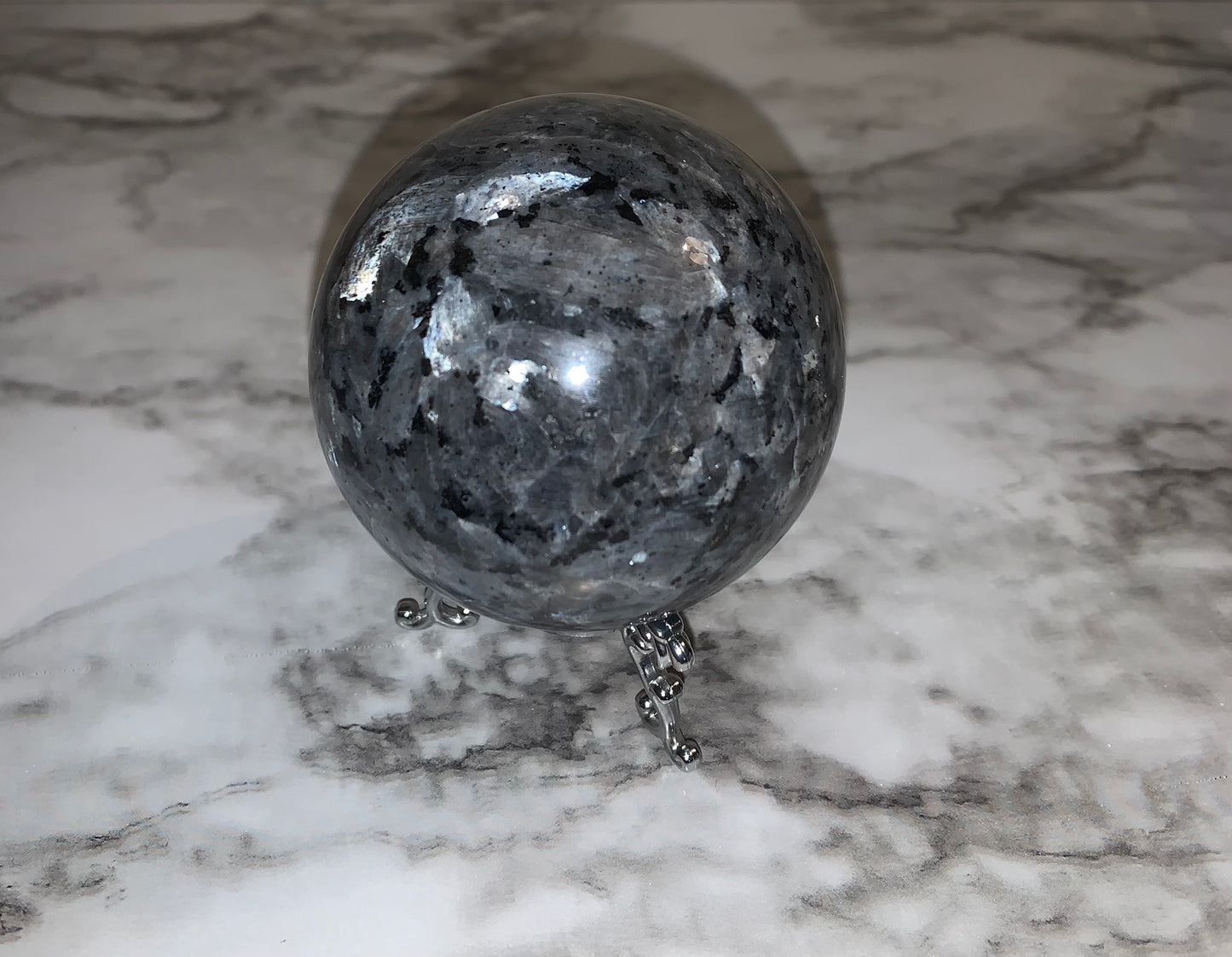 Larvikite Sphere