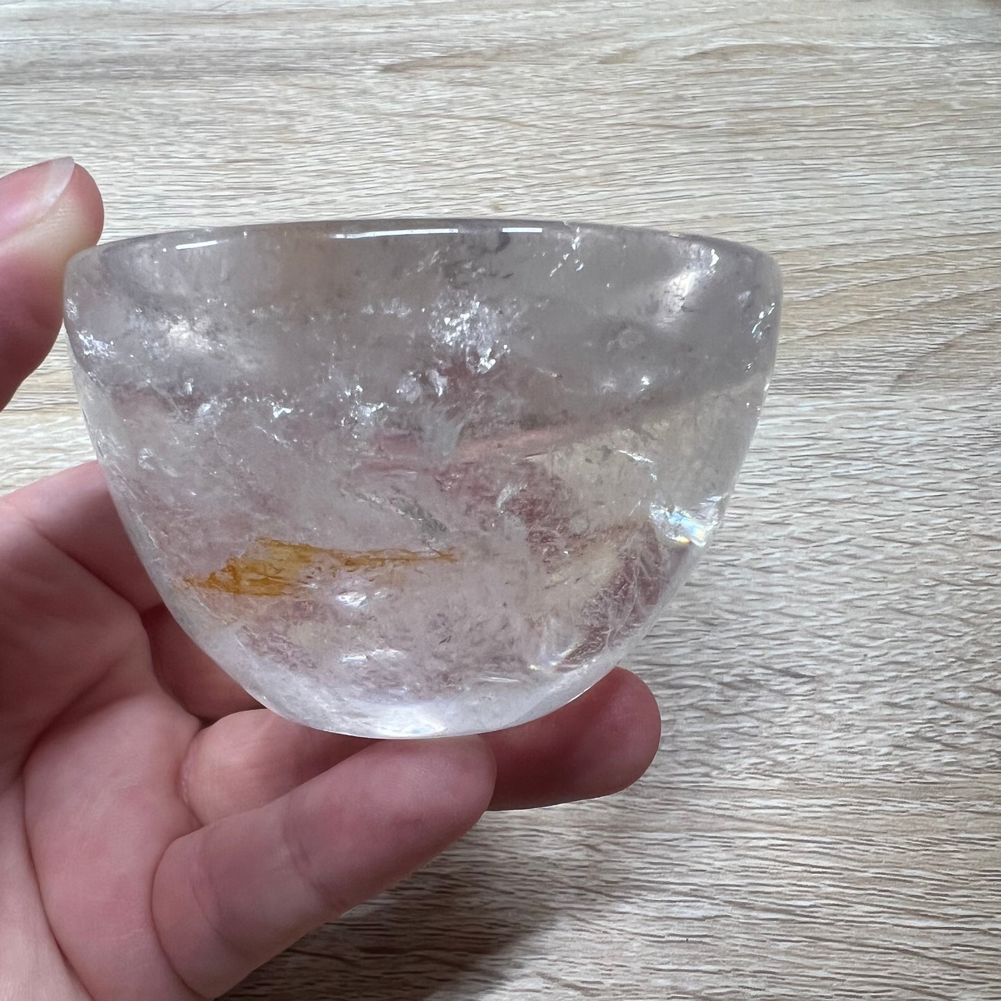 Clear Quartz Bowl 52A