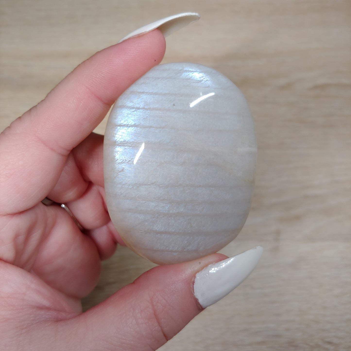 Moonstone Palm Stone 31A