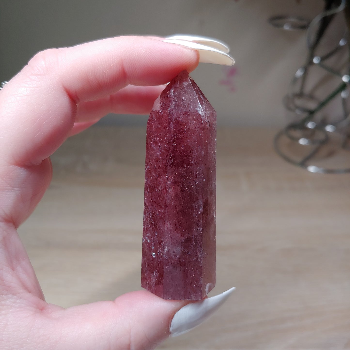 Strawberry Quartz Tower 13C