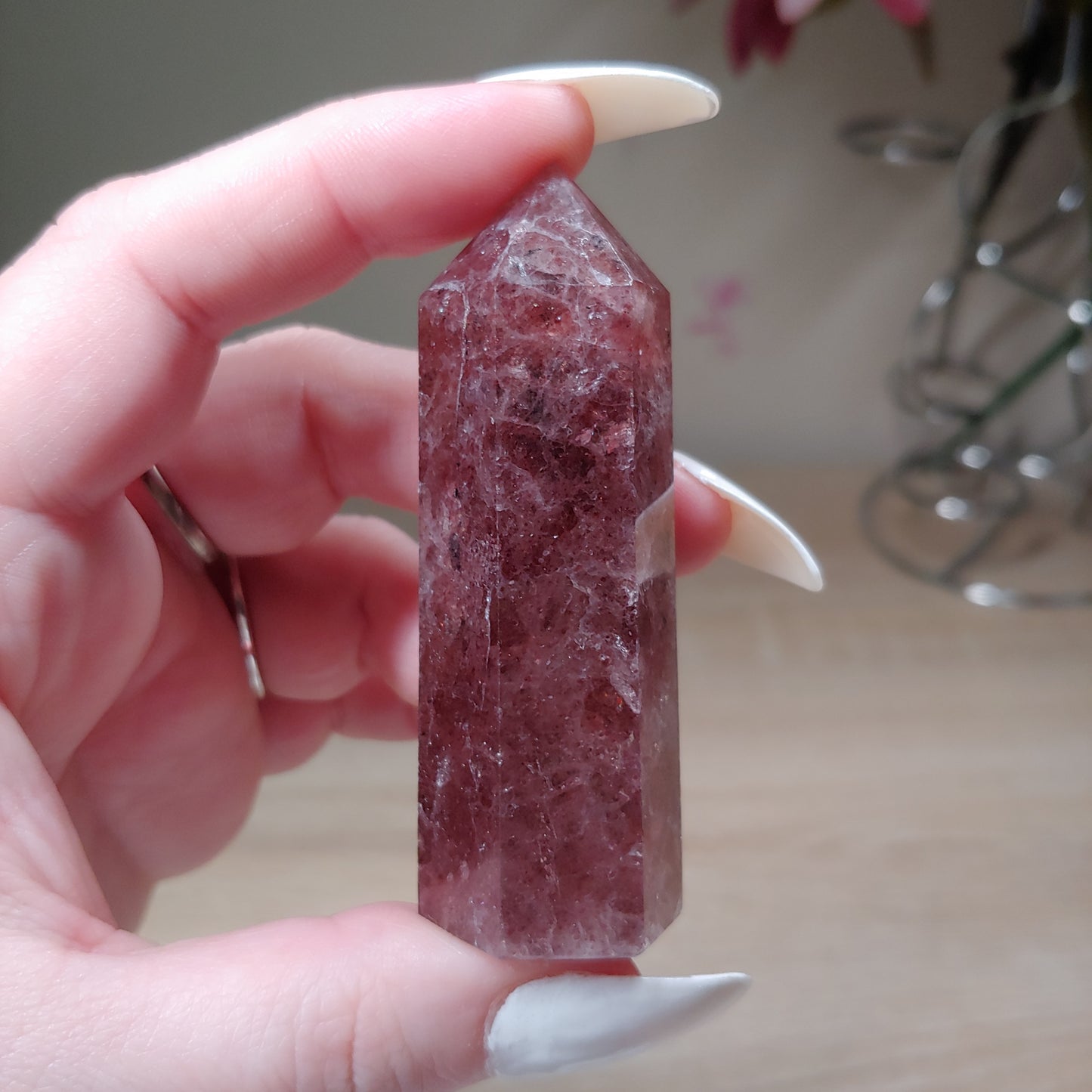 Strawberry Quartz Tower 15A