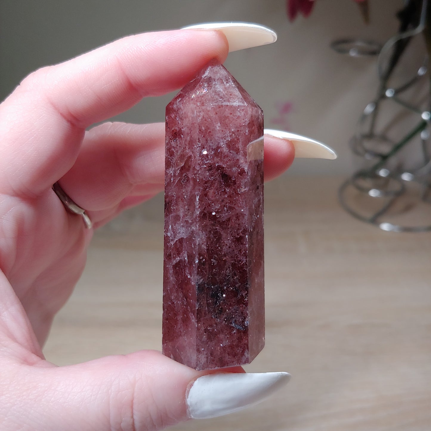 Strawberry Quartz Tower 15A