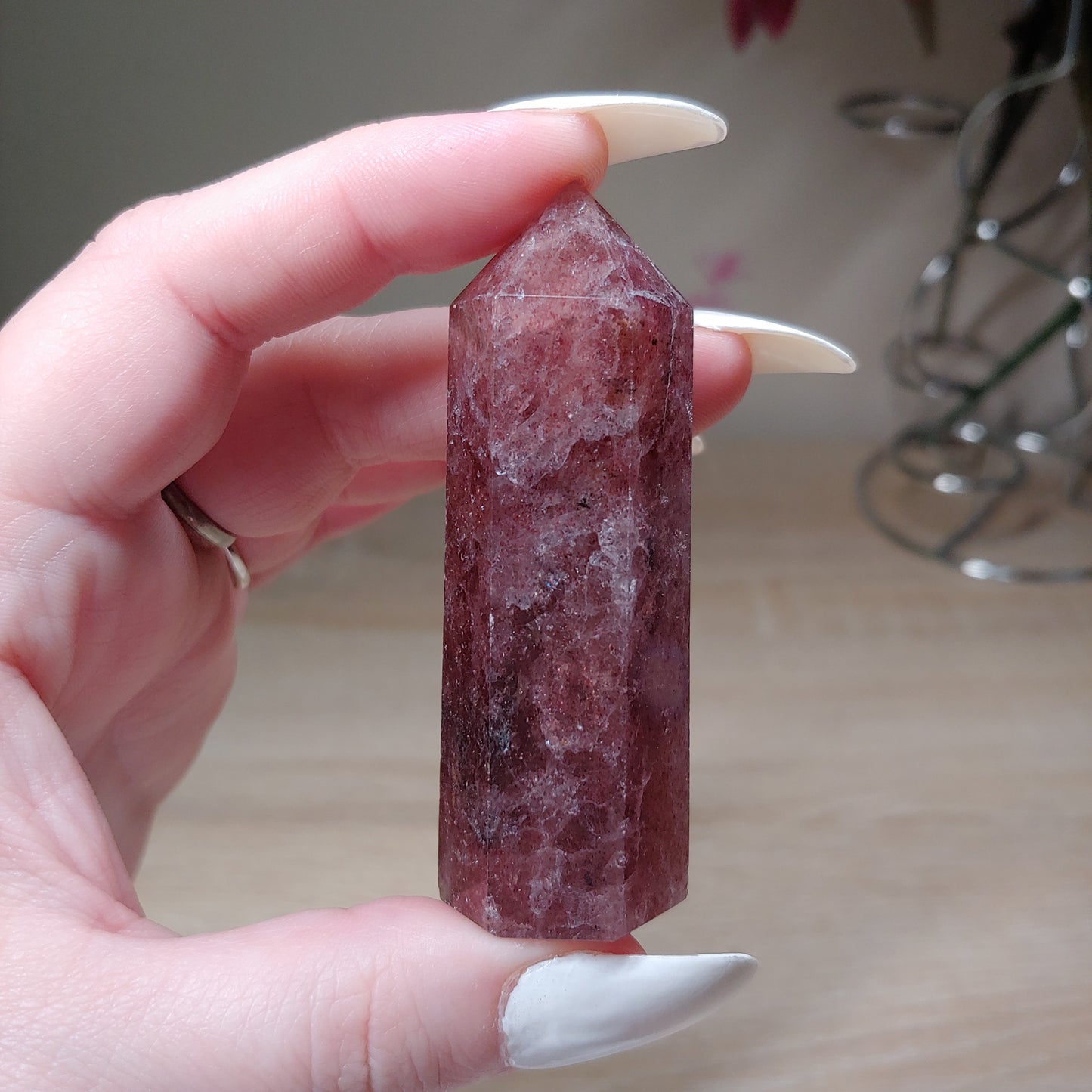 Strawberry Quartz Tower 15A