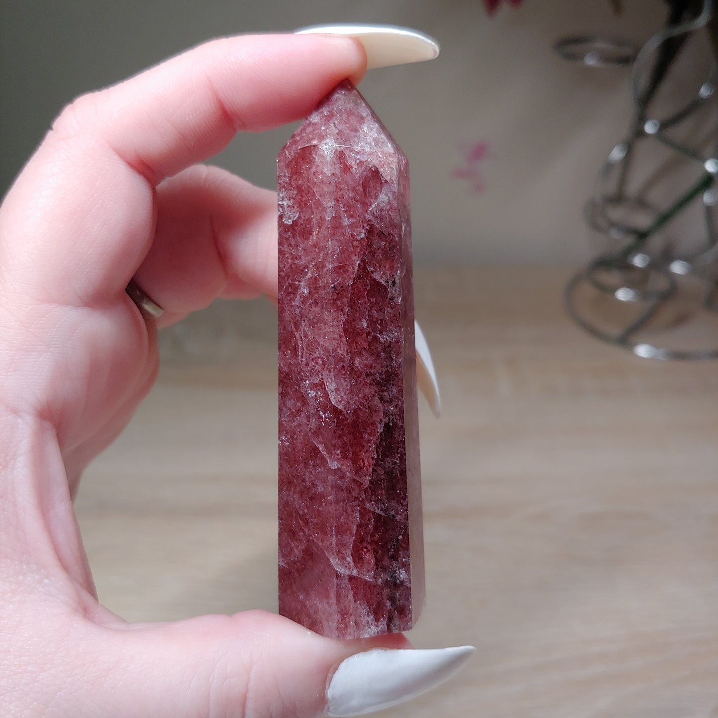 Strawberry Quartz Tower 15B