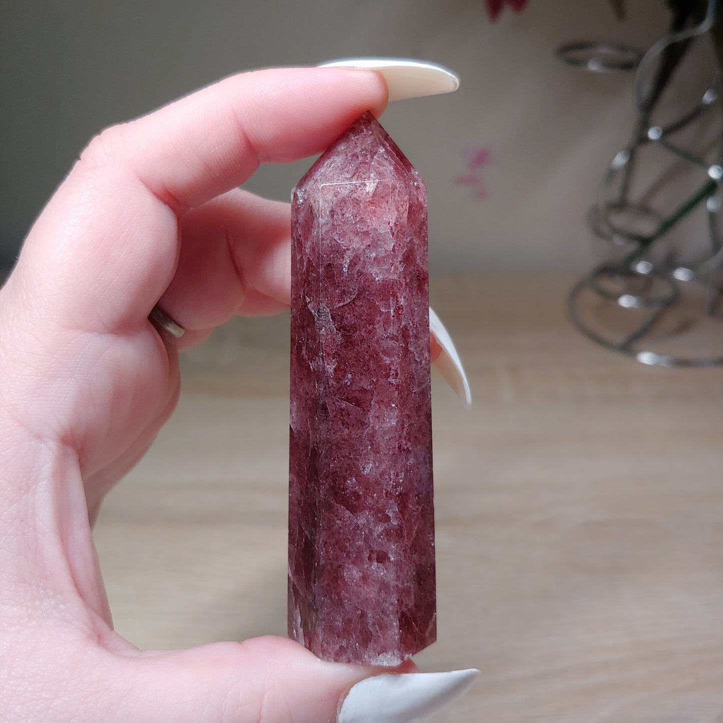 Strawberry Quartz Tower 15B