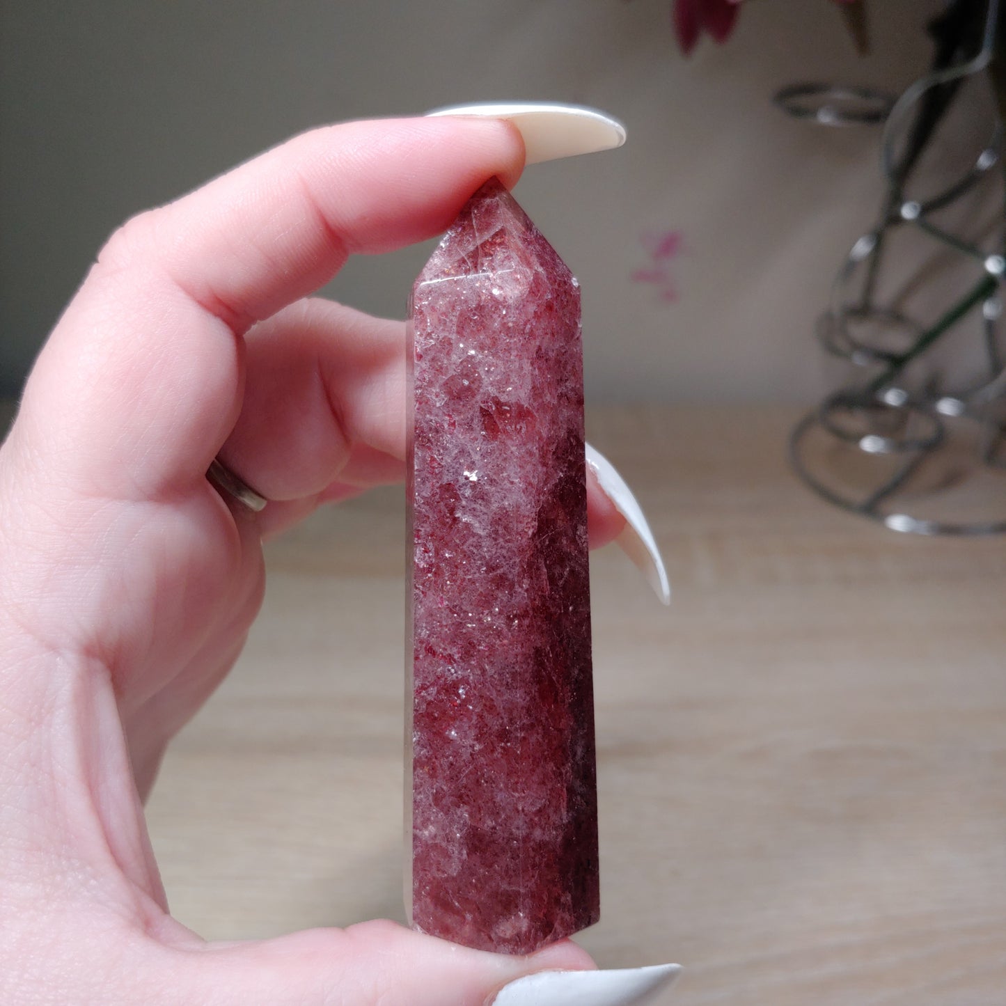 Strawberry Quartz Tower 15B