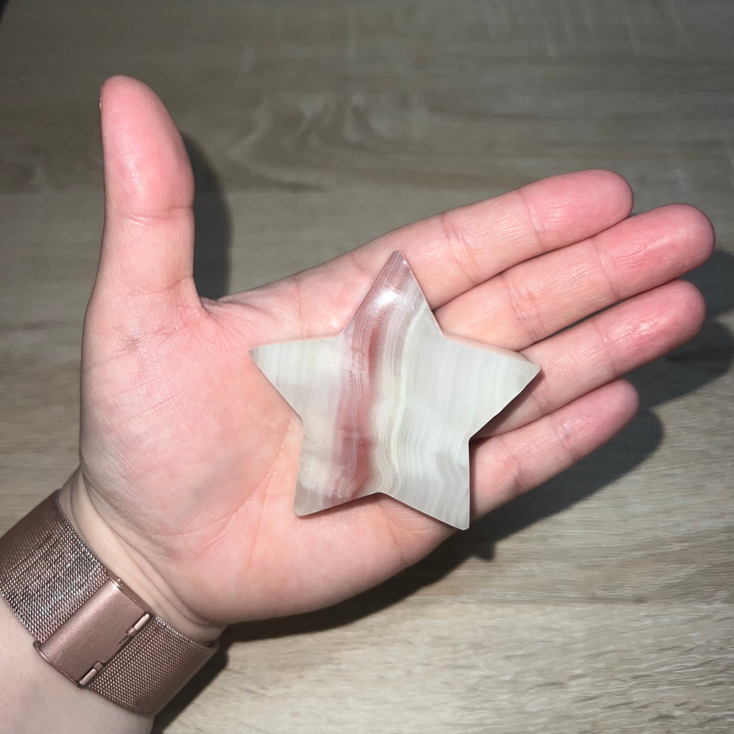 Pink Banded Onyx Star 18A